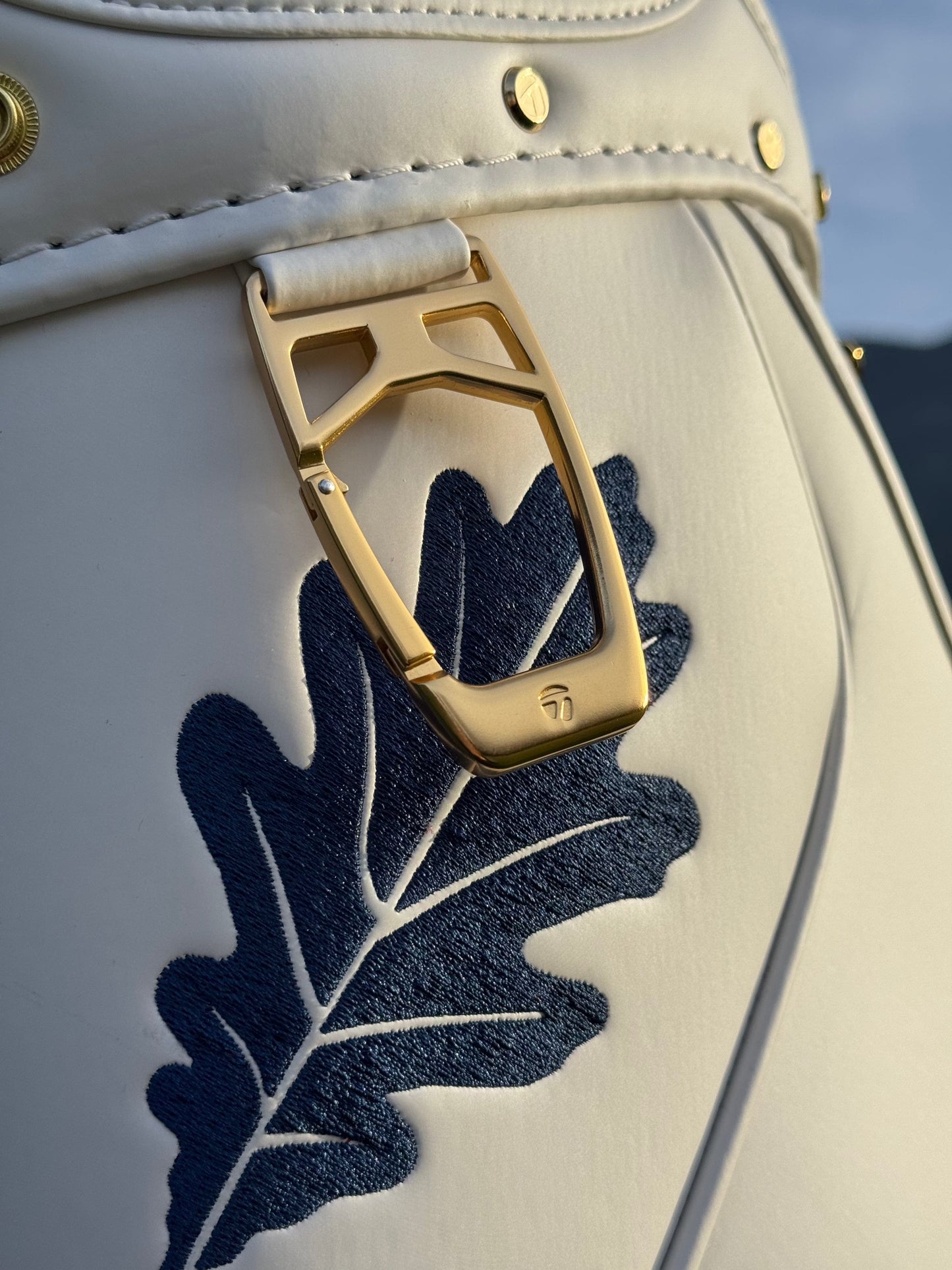 TaylorMade Championship Bag – exclusieve golftas met toernooidesign detailopname