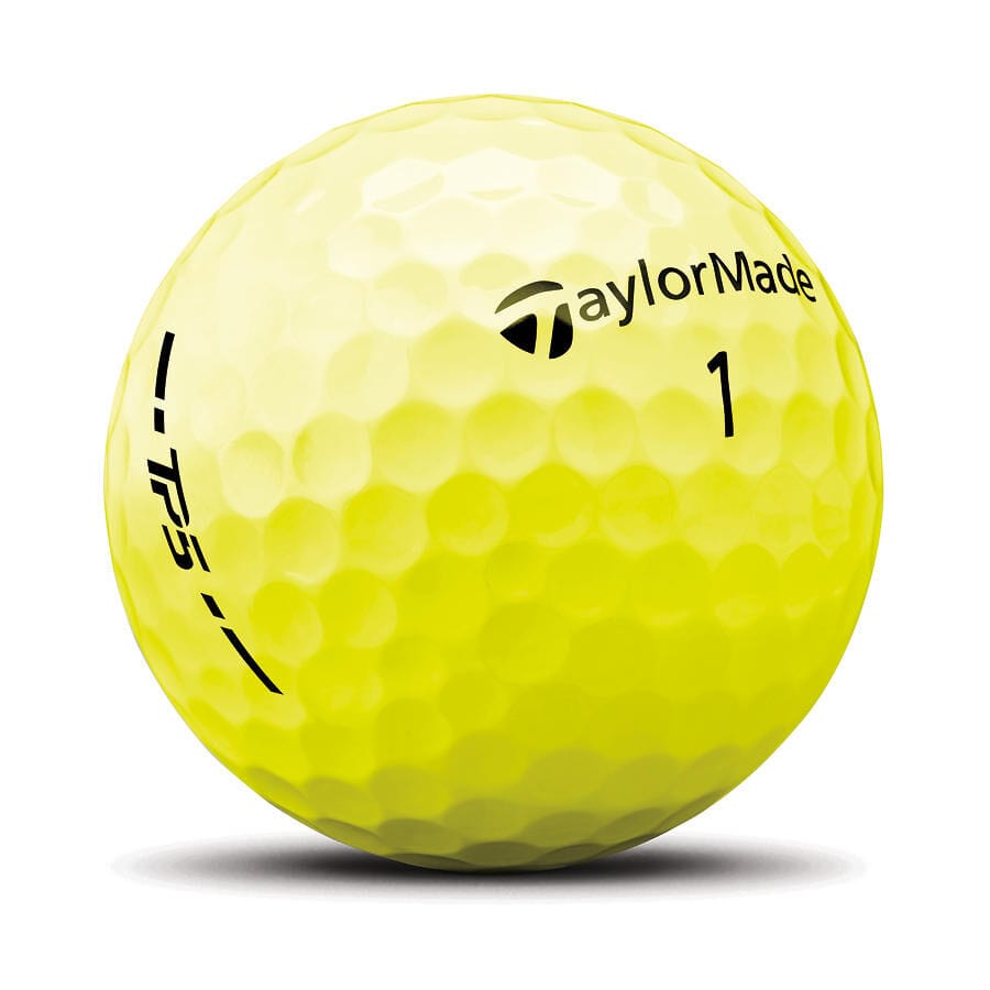 TaylorMade TP5 Golfball – Gelb