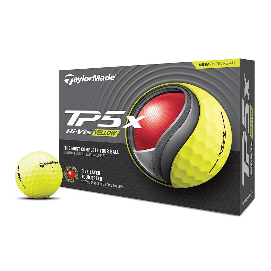 TaylorMade TP5x Golfball – Vorderansicht Verpackung