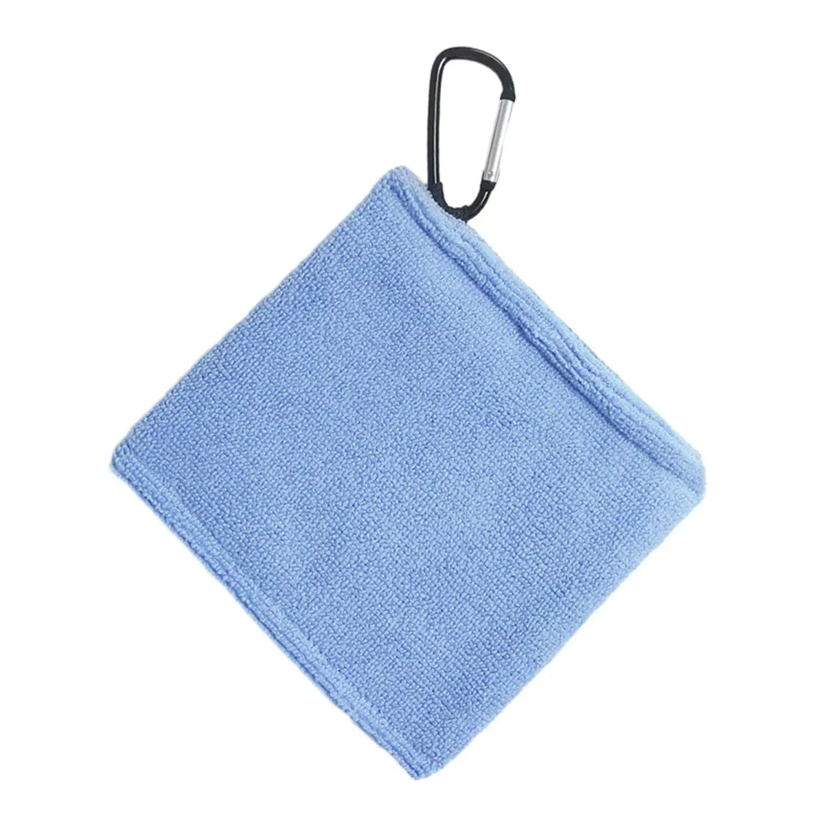 golfbalhanddoek – lichtblauwe microvezel reinigingsdoek