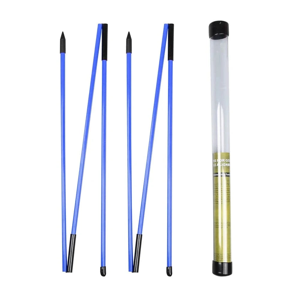 Golf Alignment Sticks blauw – uitlijnstokken voor golftraining