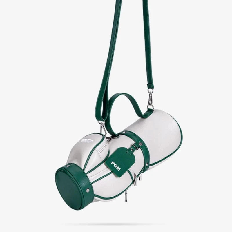 Grön crossbody-golfväska i mini-golfbagdesign