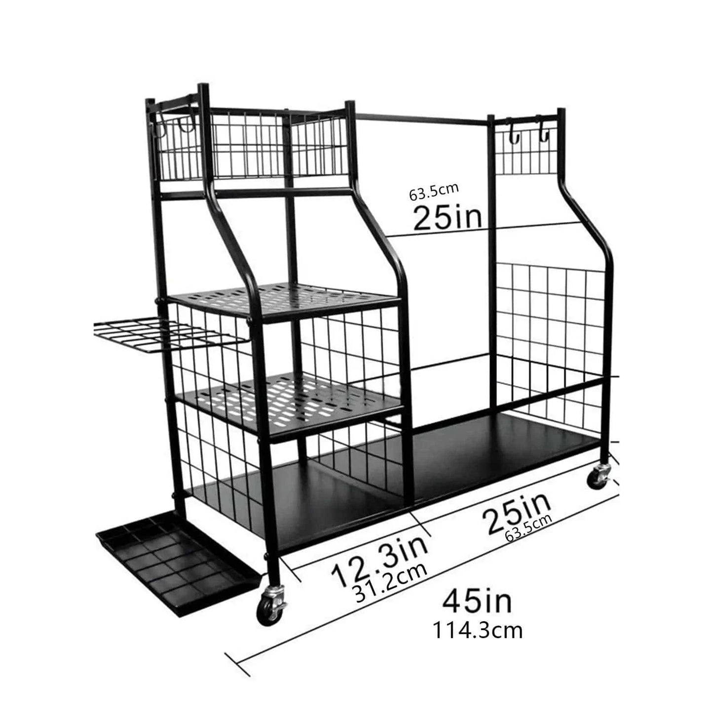 Golfbag Ständer – Maße