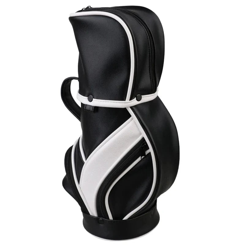 Mini golftas flessenkoeler – golfcadeau in zwart – productfoto van GolfAccess