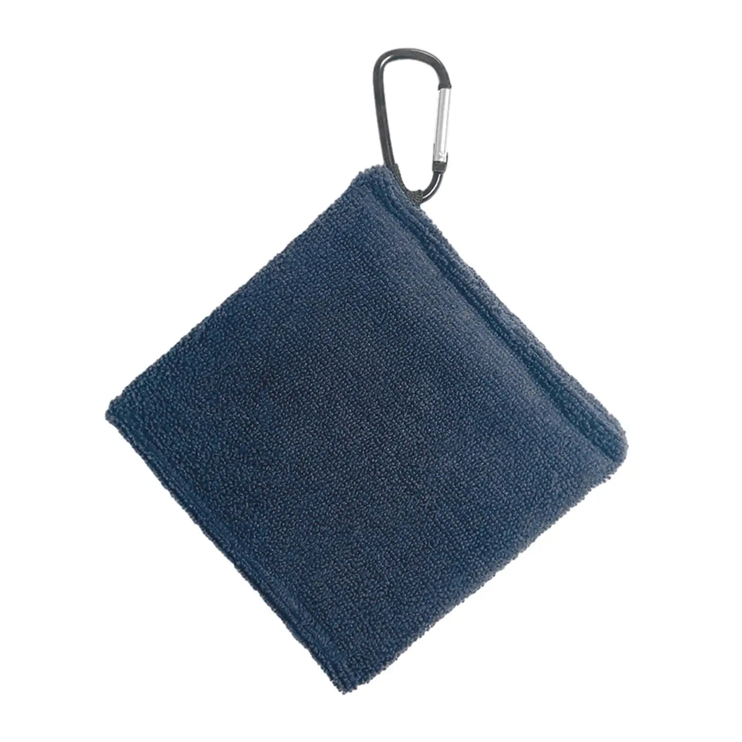golfbalhanddoek – zwarte microvezel reinigingsdoek