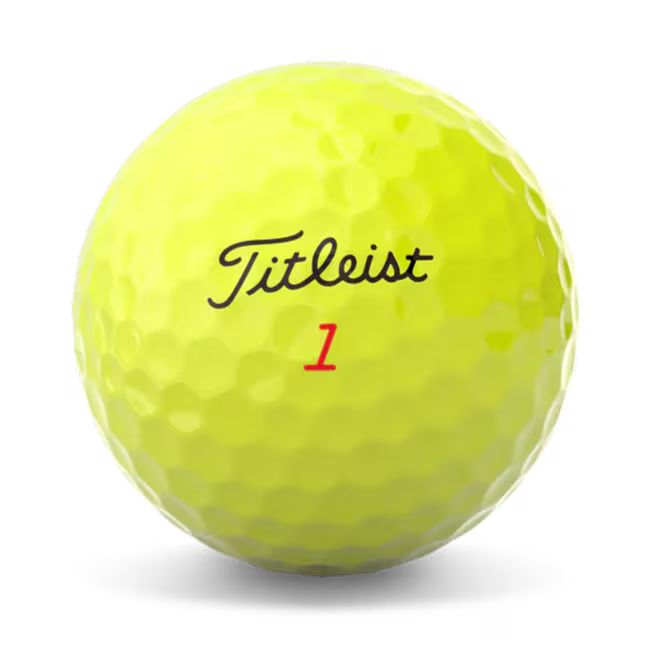 Titleist TruFeel - Frontansicht Gelb