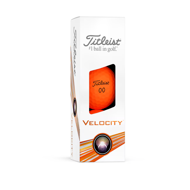 Titleist Velocity - Sleeve Orange