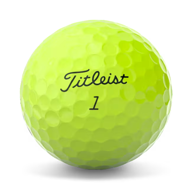Titleist AVX - Frontansicht Gelb
