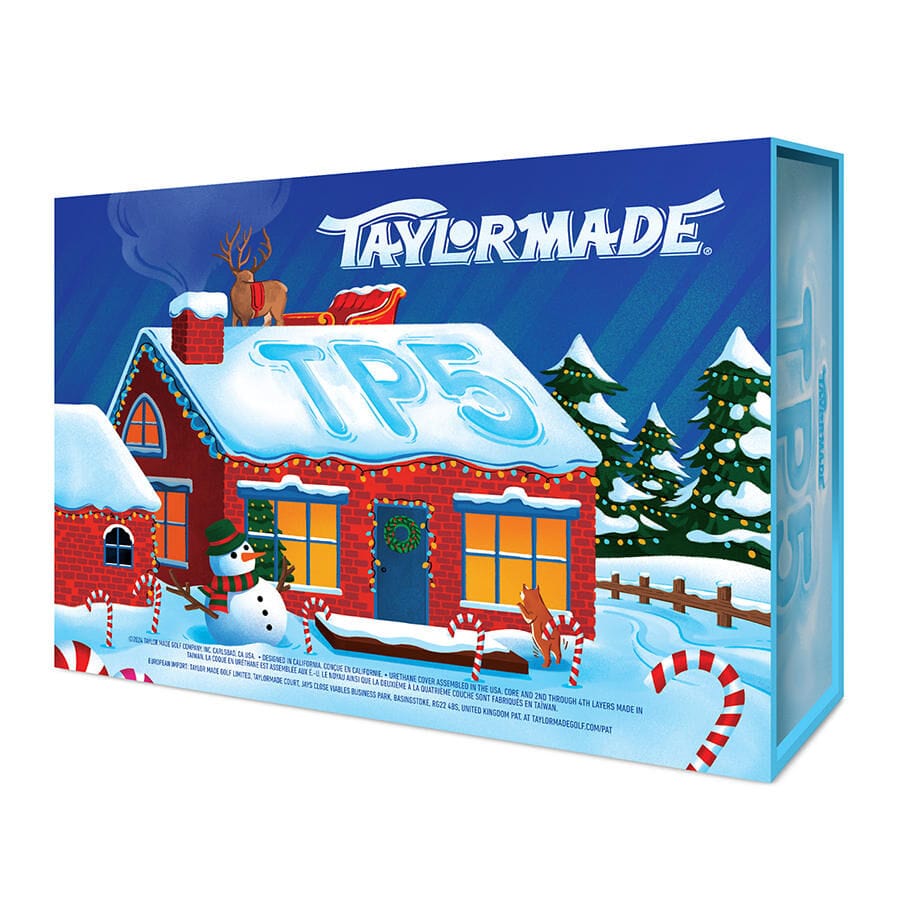 Limited Christmas Edition TaylorMade TP5 – productfoto van GolfAccess
