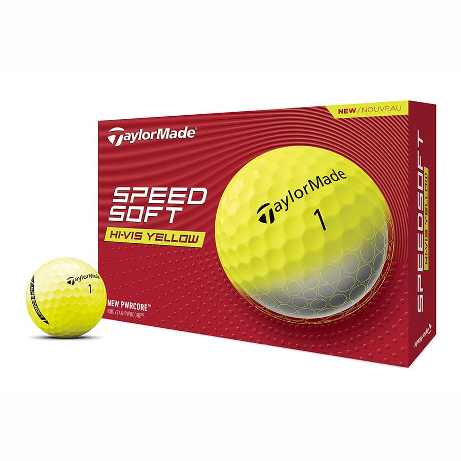 TaylorMade Speedsoft - Verpackung gelb