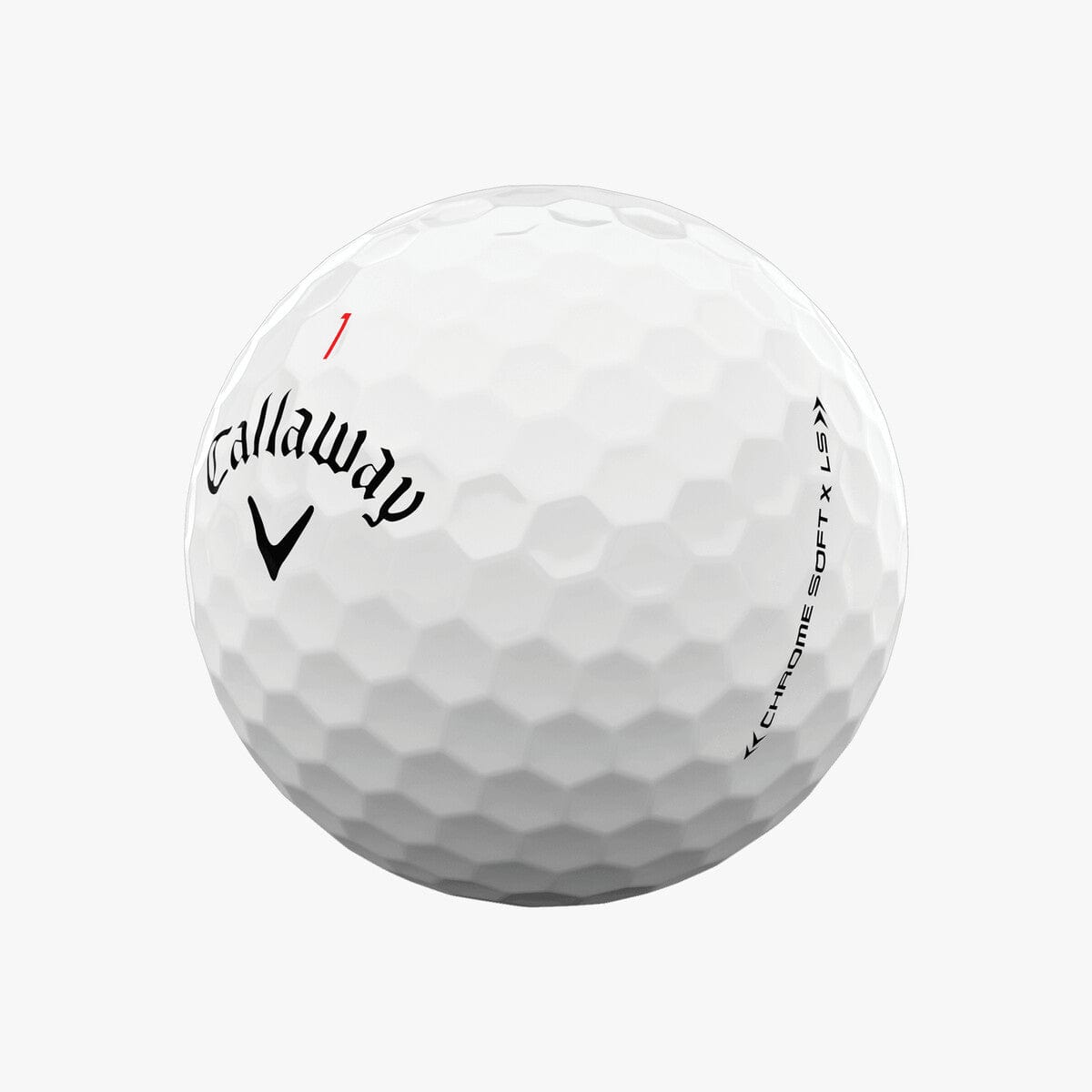 Callaway Chrome Soft X LS - Seitenansicht Weiß