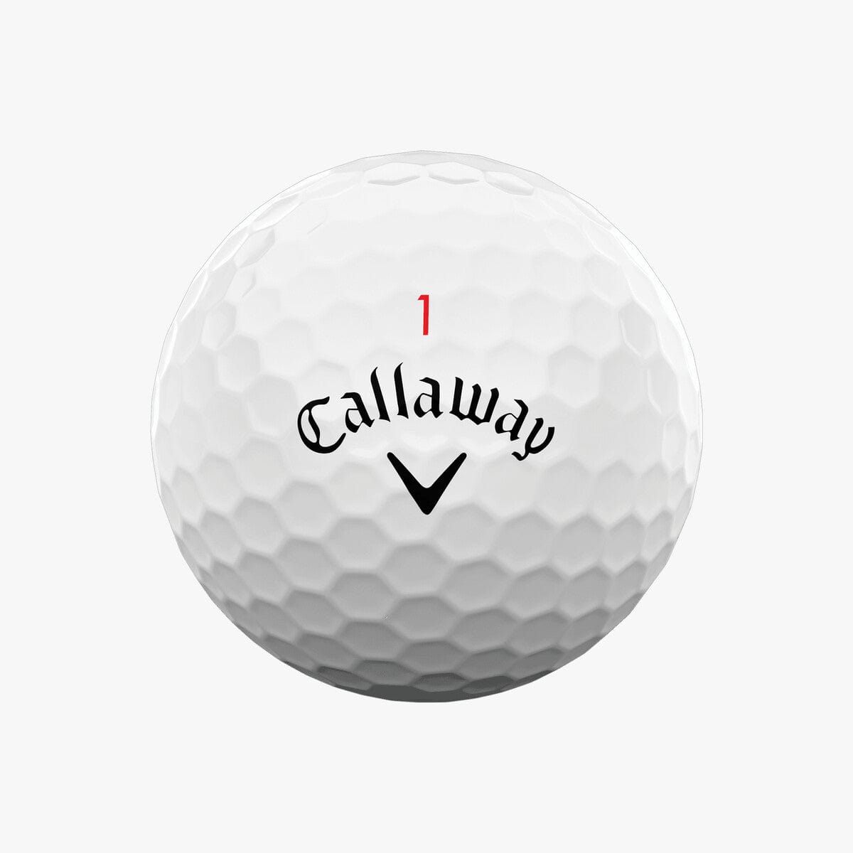 Callaway Chrome Soft X LS - Frontansicht Weiß