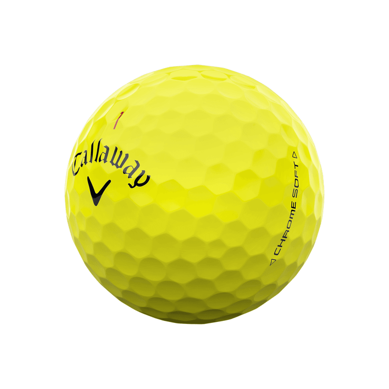 Callaway Chrome Soft - gelb