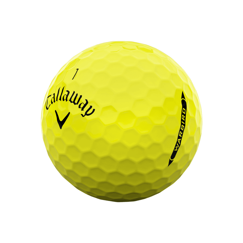 Callaway Warbird Distance+ - Seitenansicht Gelb