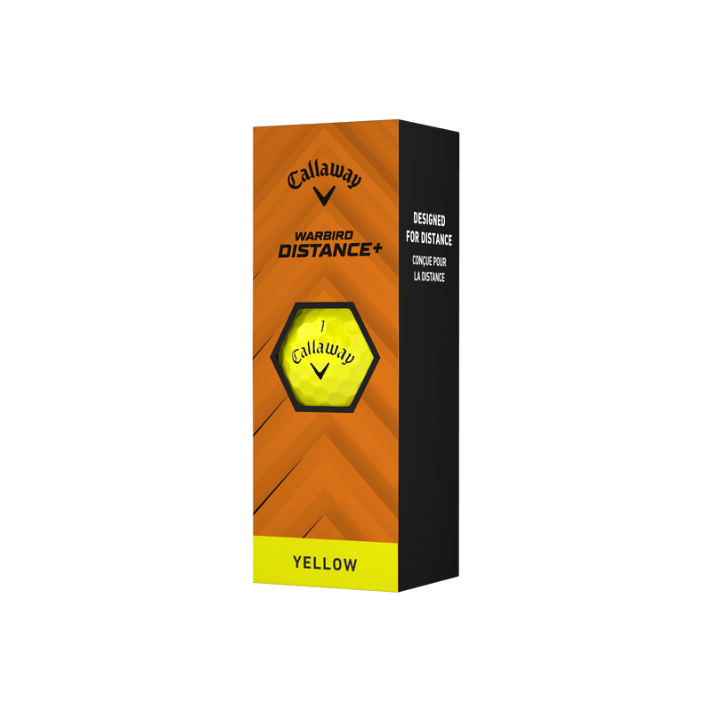 Callaway Warbird Distance+ - Sleeve Gelb