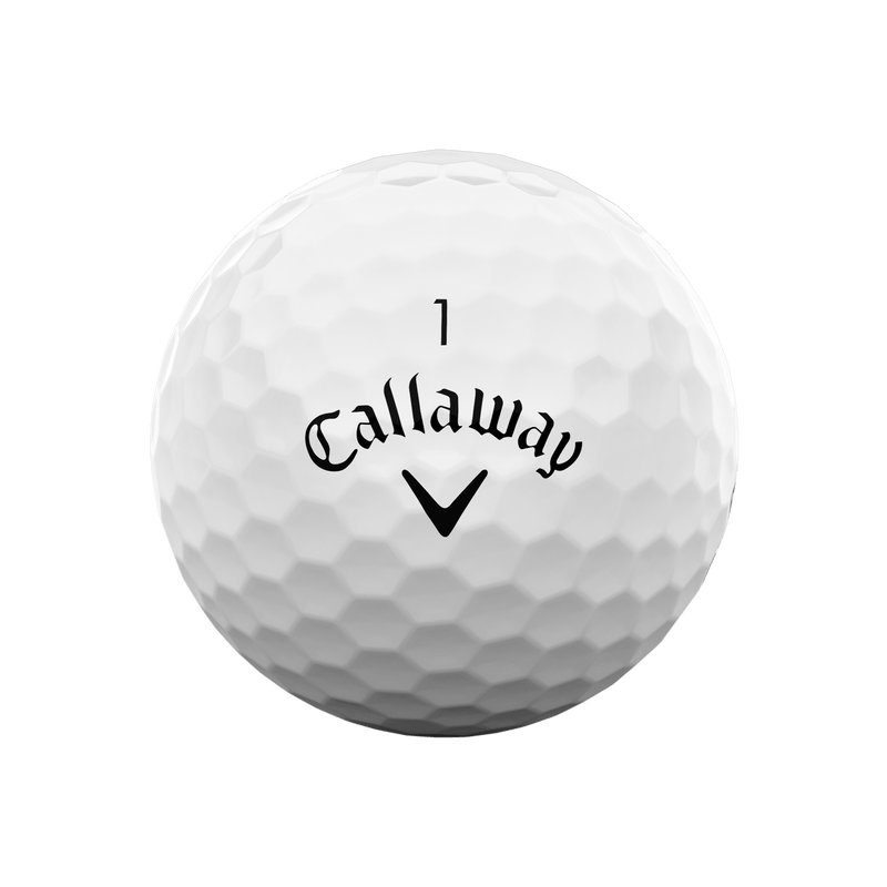Callaway Warbird Distance+ - Frontansicht Weiß
