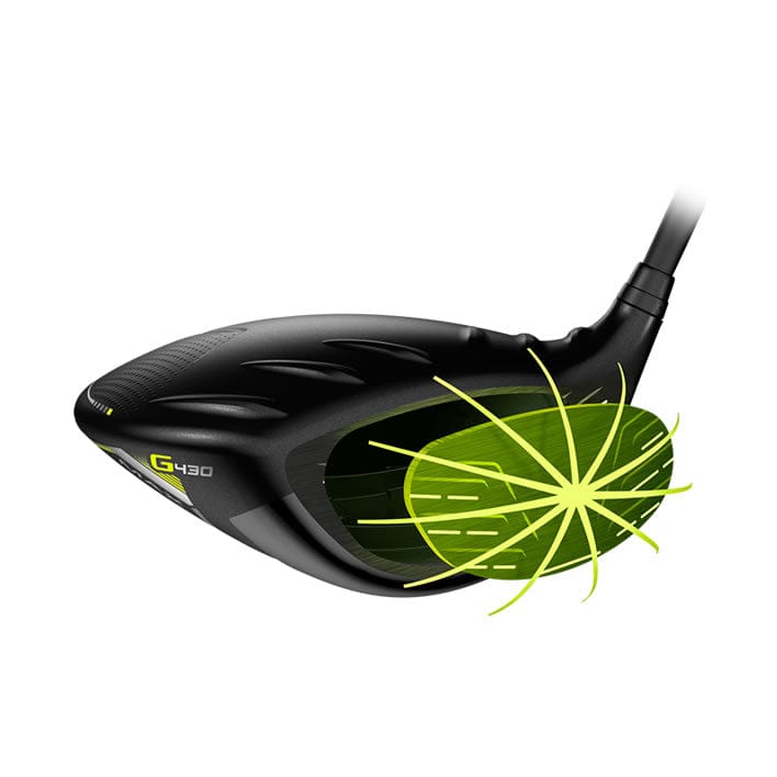Ping G430 Max Driver - Schlagfläche Aufbau