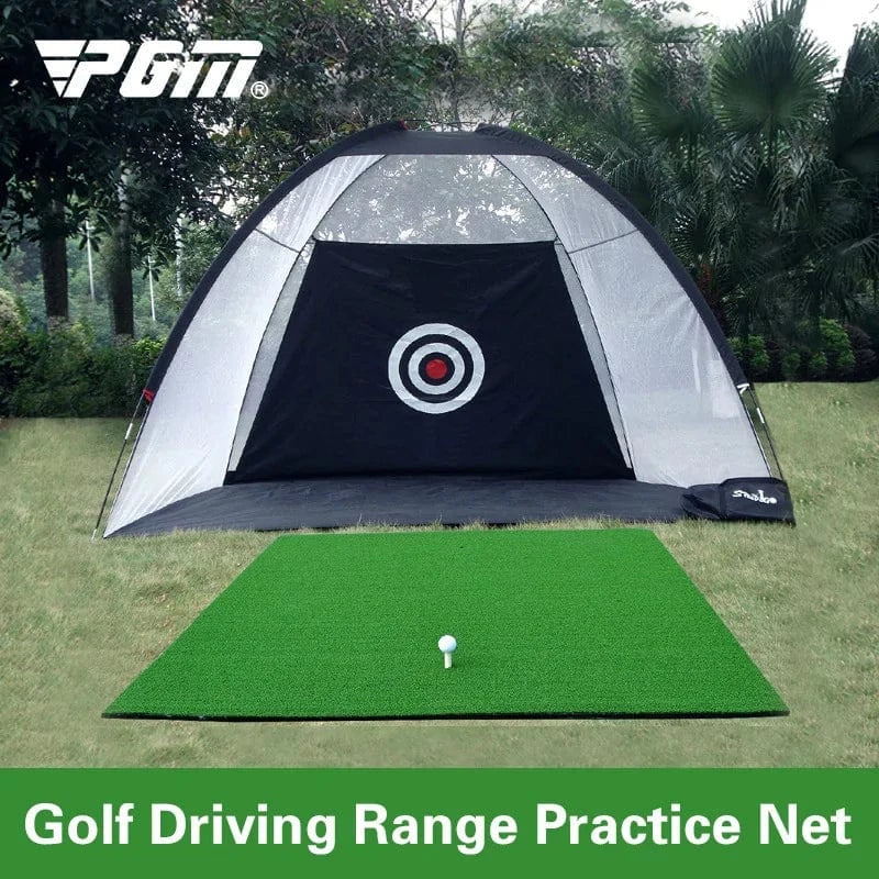 Compact golf oefennet van 1 meter in zwart – productfoto van GolfAccess
