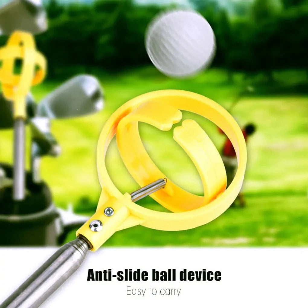 Telescopische golfballenhengel om golfballen uit waterhindernissen terug te halen