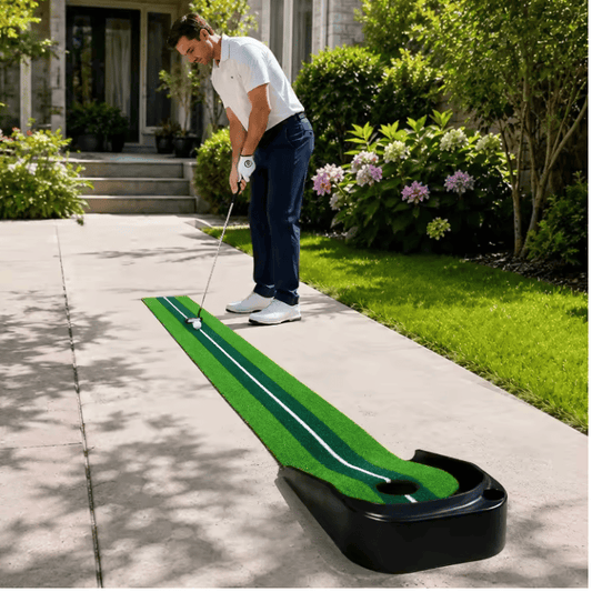 Indoor Putting Green für zuhause – Golf Putting Training auf kompakter Rasenfläche