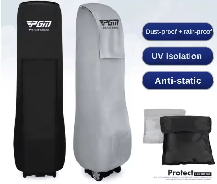 Golfbag-Regenhülle für Transport und staubgeschützte Aufbewahrung