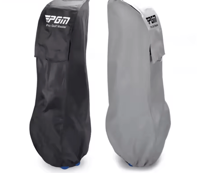 Golfbag-Regenschutz aus Nylon mit elastischem Abschluss für sicheren Sitz