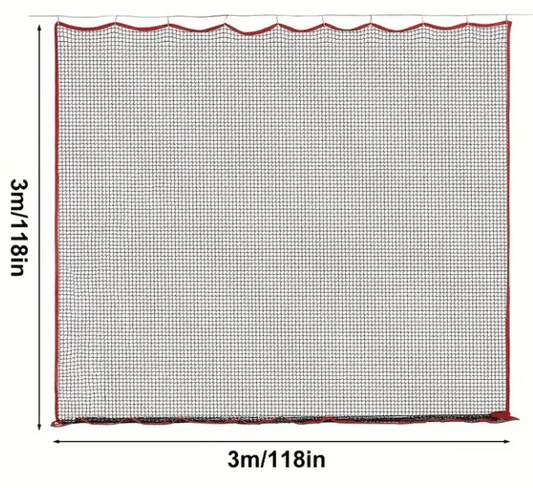 Filet de golf 3 × 3 m – grand filet d’entraînement maison et jardin