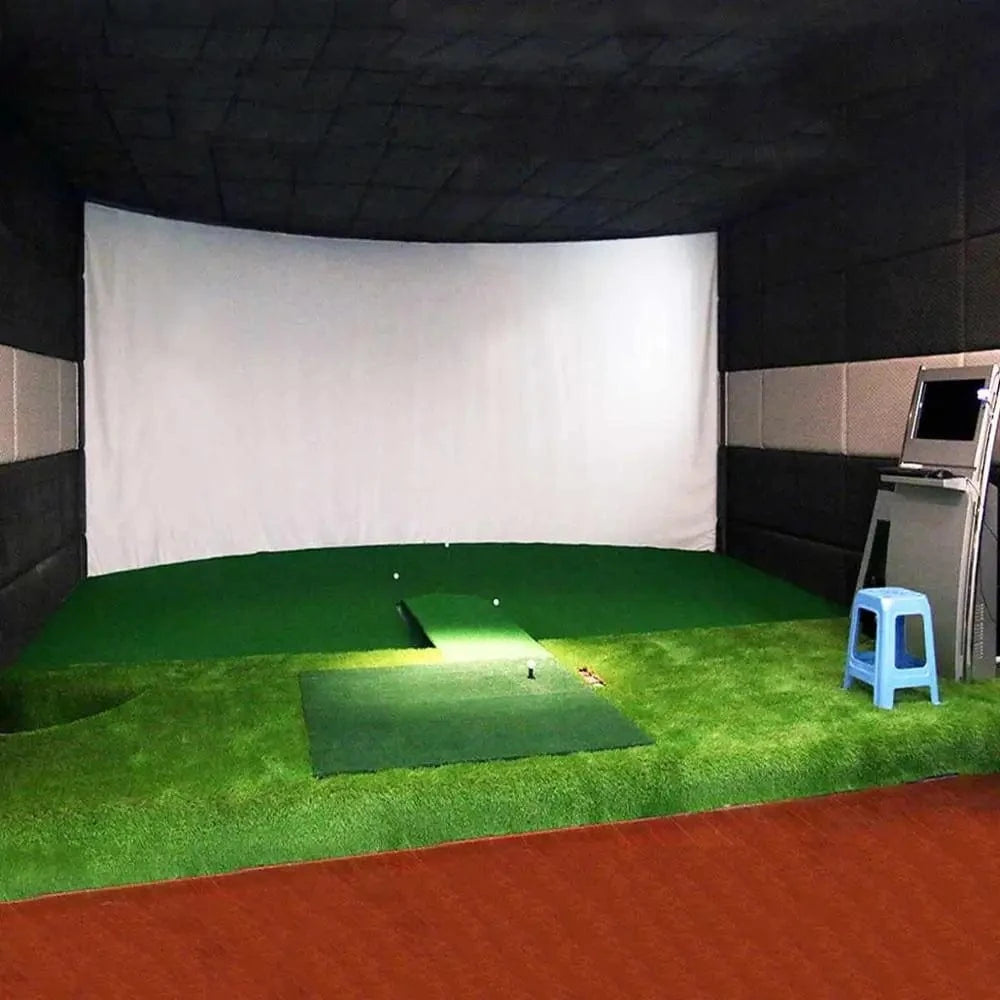Golf Simulator Leinwand – Projektionsleinwand für Indoor Golf