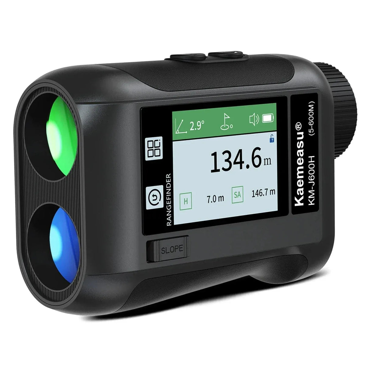 Golf Rangefinder KM-J 600 m – Laser Entfernungsmesser für Golfer