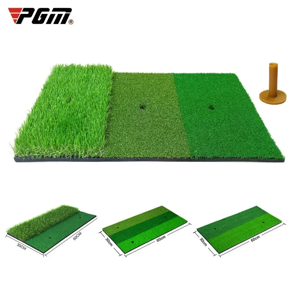Golf Abschlagmatte 3‑Zonen – Innen und Außenbereich